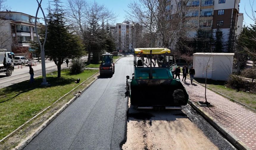 Elazığ’da Asfalt Çalışmaları Başladı