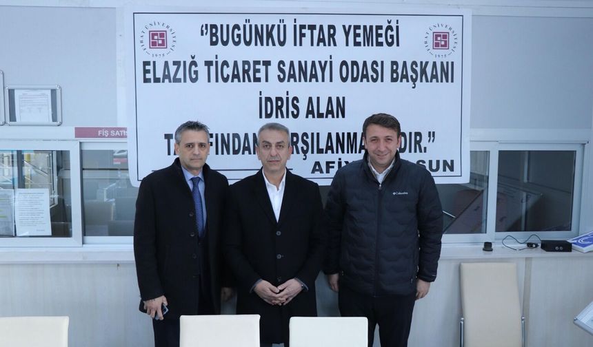 Elazığ TSO’dan Fırat Üniversitesi Öğrencilerine İftar Programı