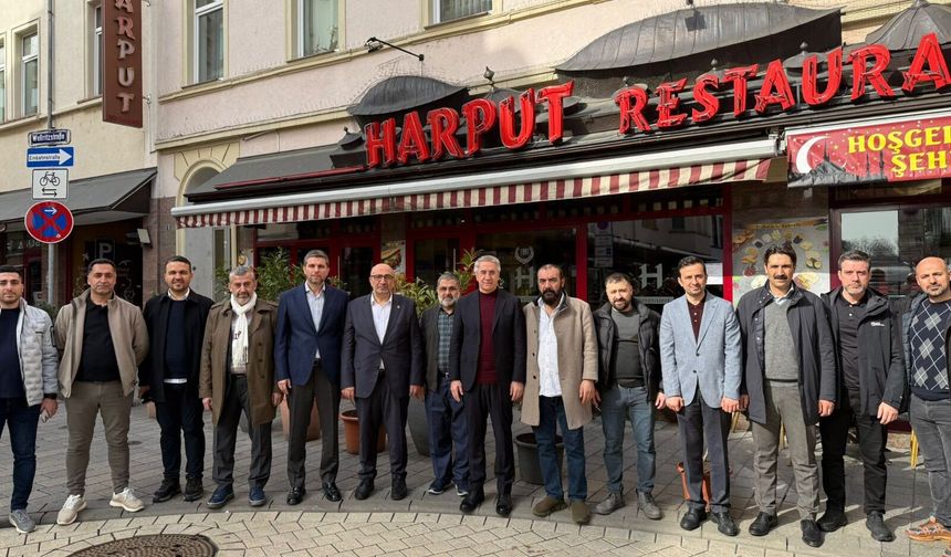 Milletvekili Nazırlı, Avrupa’daki Elazığlılarla Gönül Köprüleri Kuruyor: “Gakgoların Olduğu Her Yer Bize Elazığ”