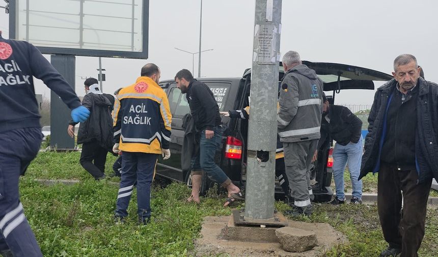 Diyarbakır'da iki araç çarpıştı: 4 yaralı