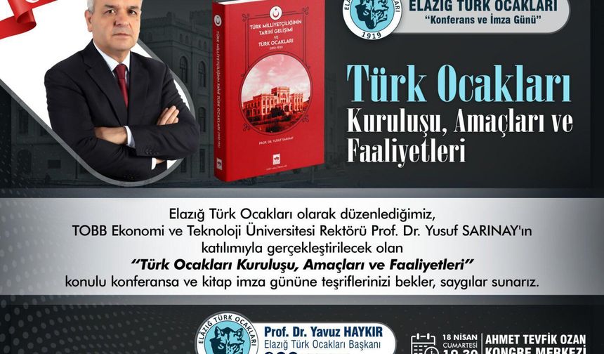 Türk Ocakları’ndan Elazığ’da Anlamlı Program