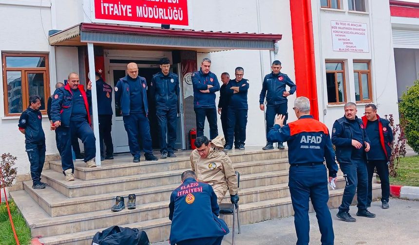 Elazığ İtfaiyesi’ne KBRN Eğitimi Verildi