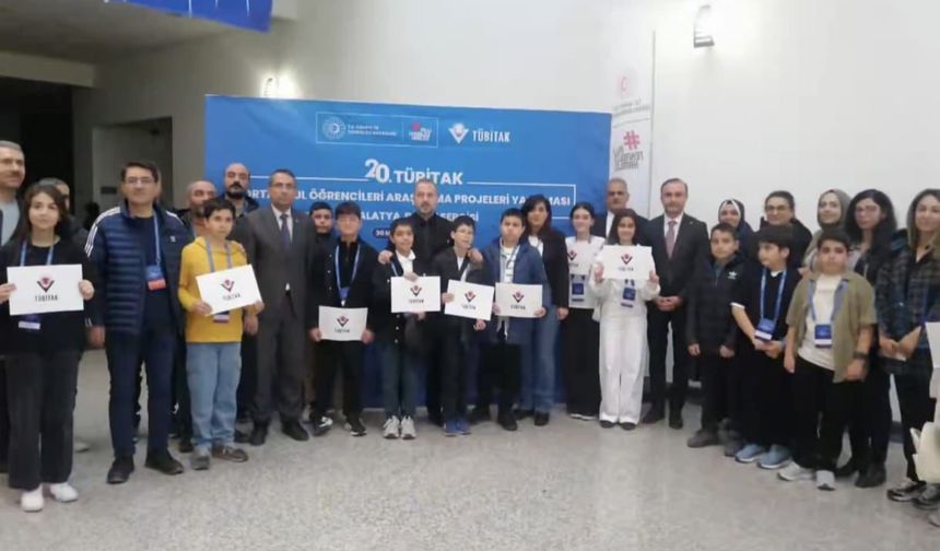 Elazığ’dan Bilimde Güçlü Mesaj! Tübitak’ta Dikkat Çeken Başarı