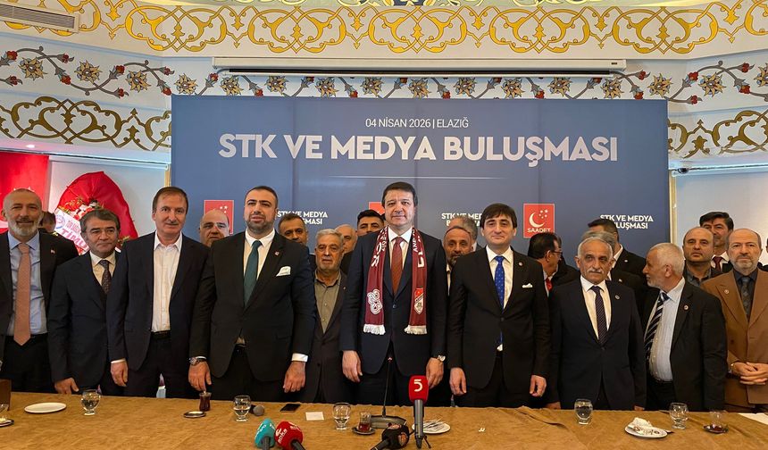 Saadet Partisi Elazığ’da Güçlü Mesajlar Verdi