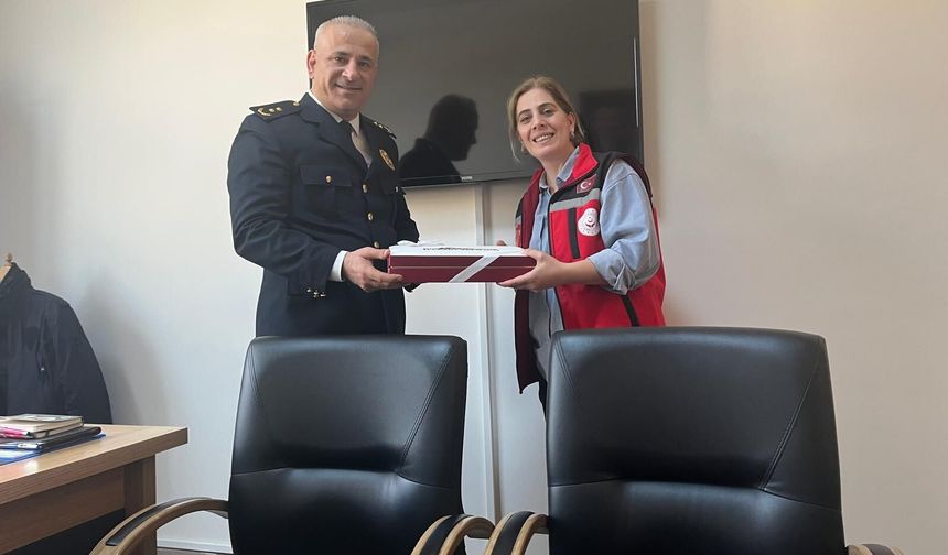 Elazığ’da Gazi Polislere Anlamlı Ziyaret