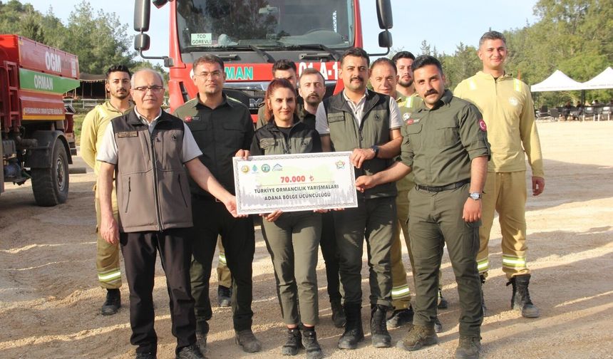 Elazığlı ormancılar Türkiye üçüncüsü oldu