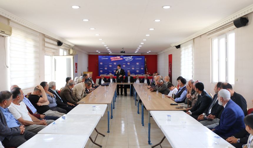 Saadet Partisi Elazığ İl Başkanlığı’nda Bayramlaşma Programı Gerçekleştirildi
