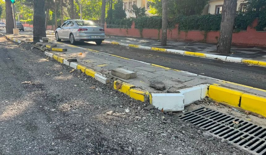 Yeni Yol İlk Yağmurda Çöktü!