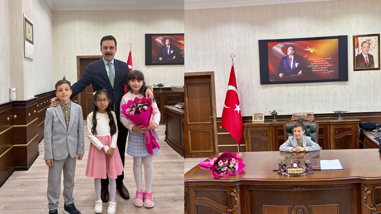 Kaymakam Koltuğu Çocuklara Emanet