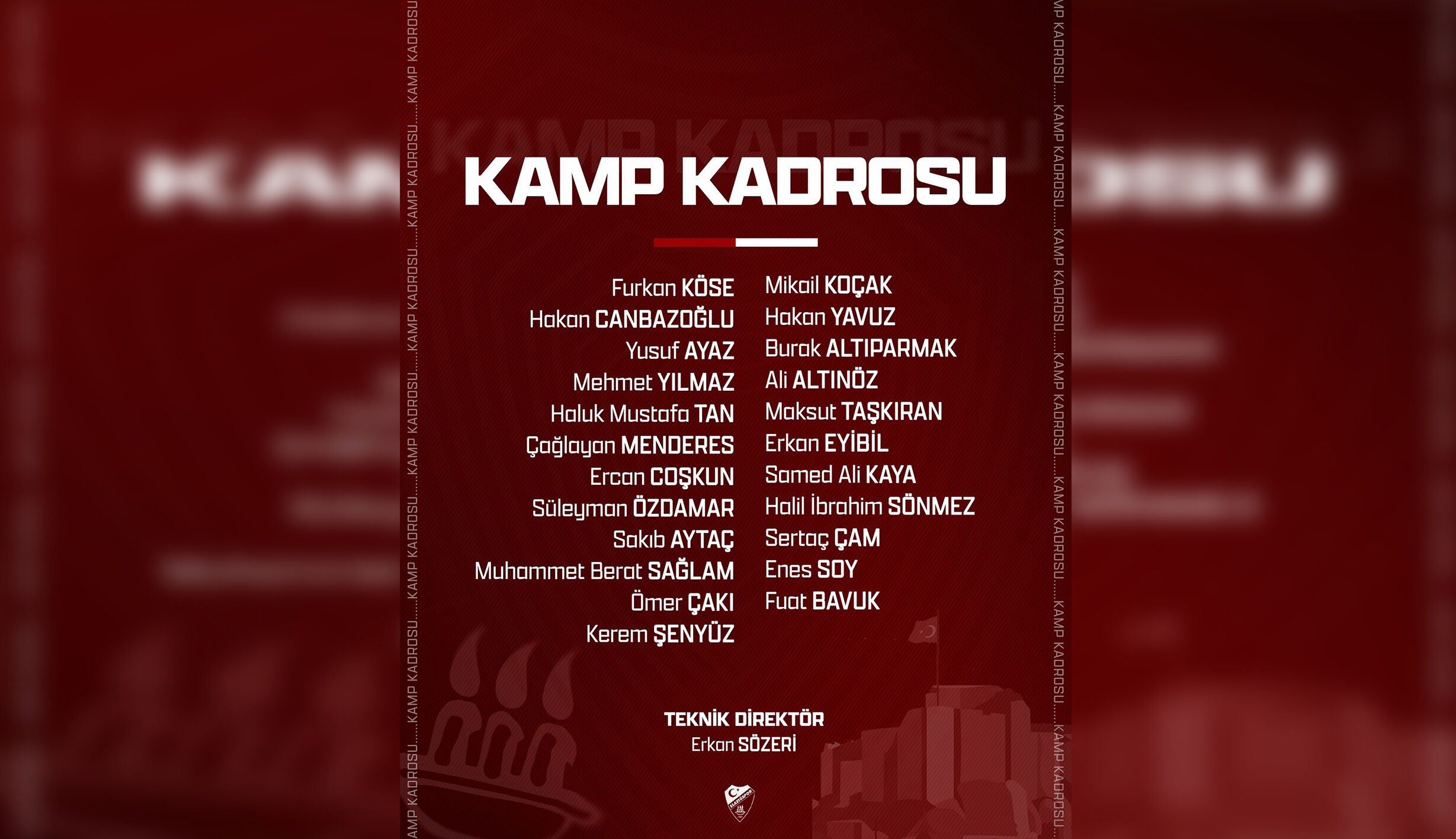 Elazığspor, Bursa’ya 23 Futbolcuyla Gitti